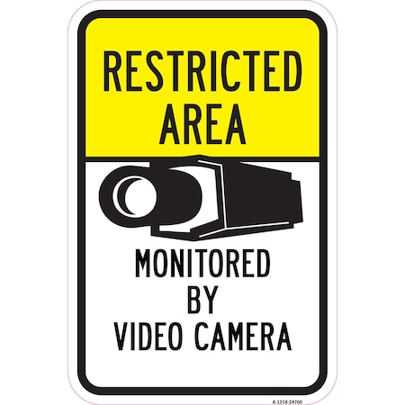 Signmission Safety Sign, 12 in Height, Aluminum, 24760 A-1218-24760